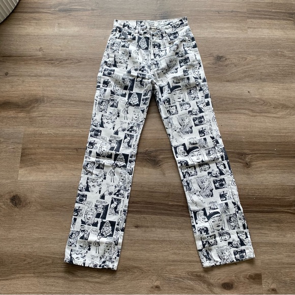 Reformation Pants - Reformation Comic Pants